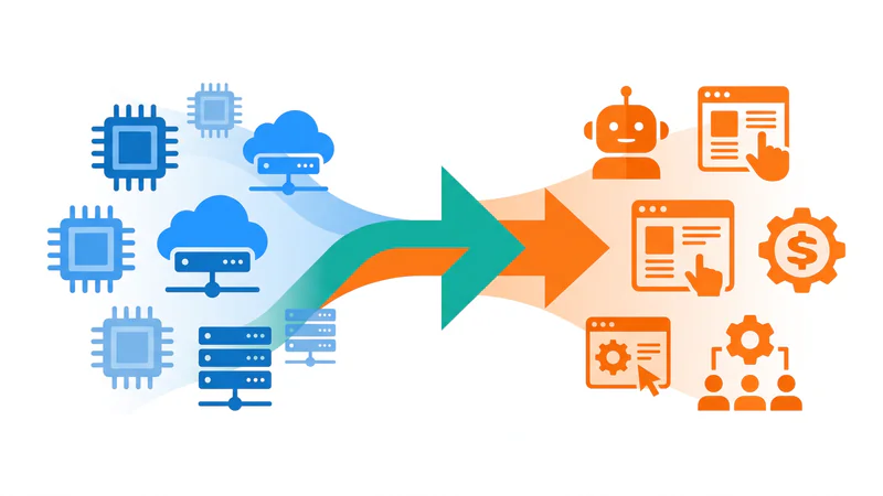 AI産業バリューチェーンの高付加価値帯シフト